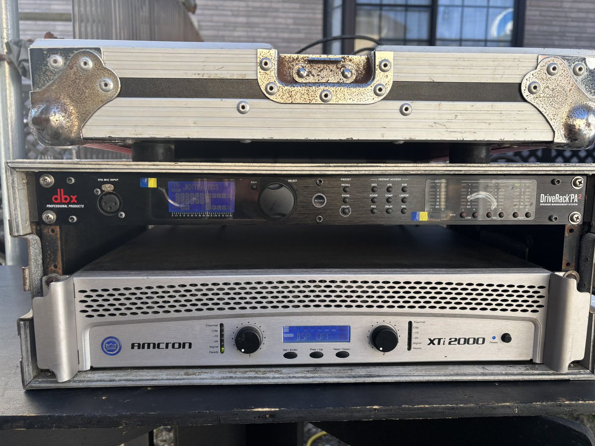 Kou_T_WS's tweet image. まさかの設定してあった
プリセットを消すと言う
凡ミス😅🙃
#pa2 
#driverack
#dbx 
#soundsystem