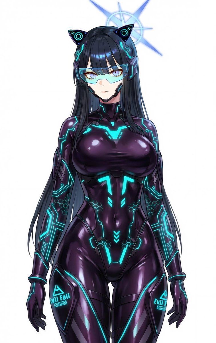 Evilfall着たブルアカのサオリ 