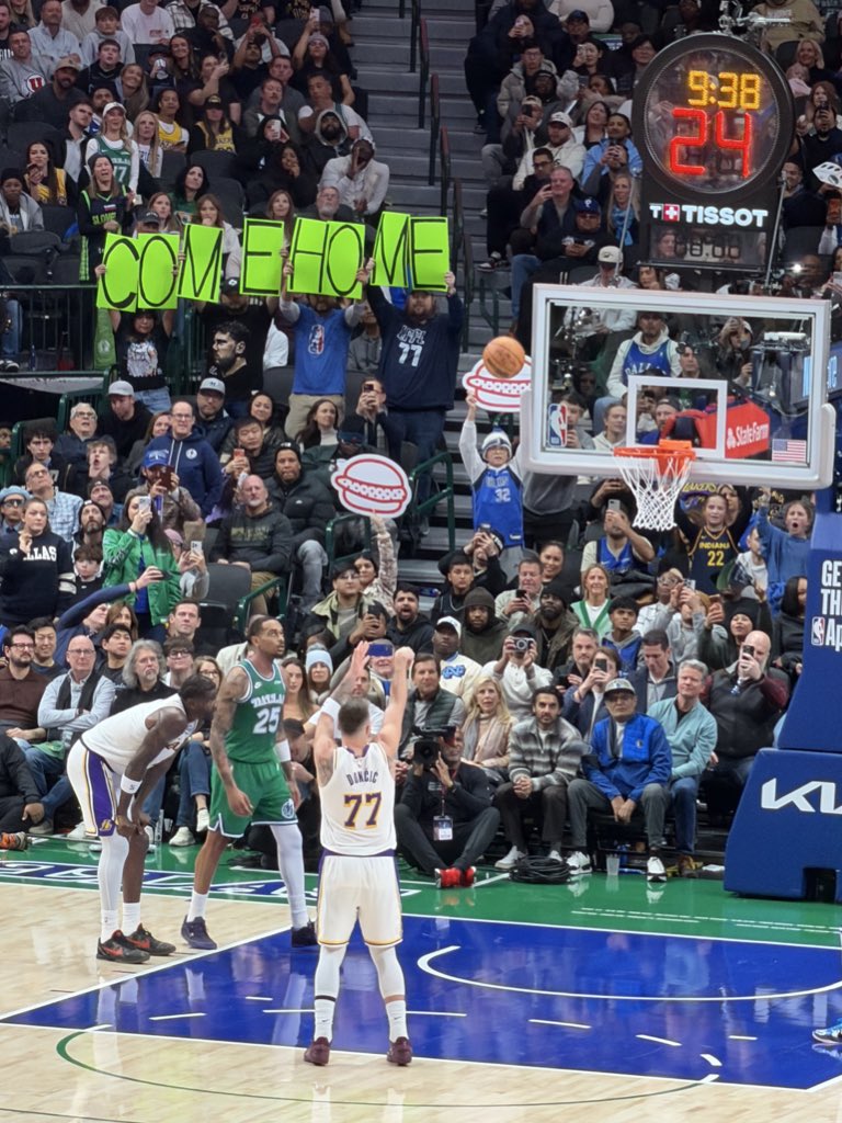 Mavs Fans will always have love for Luka Doncic