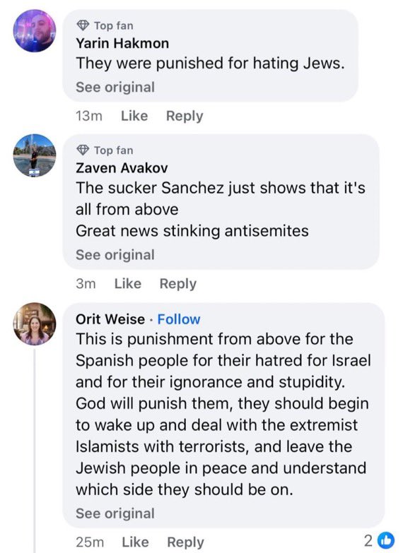 AdameMedia's tweet image. NEW: 🚨 🇪🇸🇮🇱 Spain sees 4 train crashes in just 5 days.

Israelis are celebrating this non-stop. 

I suspect these crashes were NOT an accident.