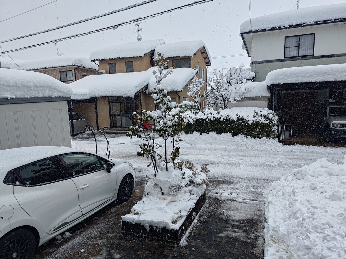 teketeke5's tweet photo. 除雪車が入ってきてくれました。
お昼時なのにお疲れ様です
久盛建設様ありがとうございます。 https://t.co/rhMnrI1oDq
