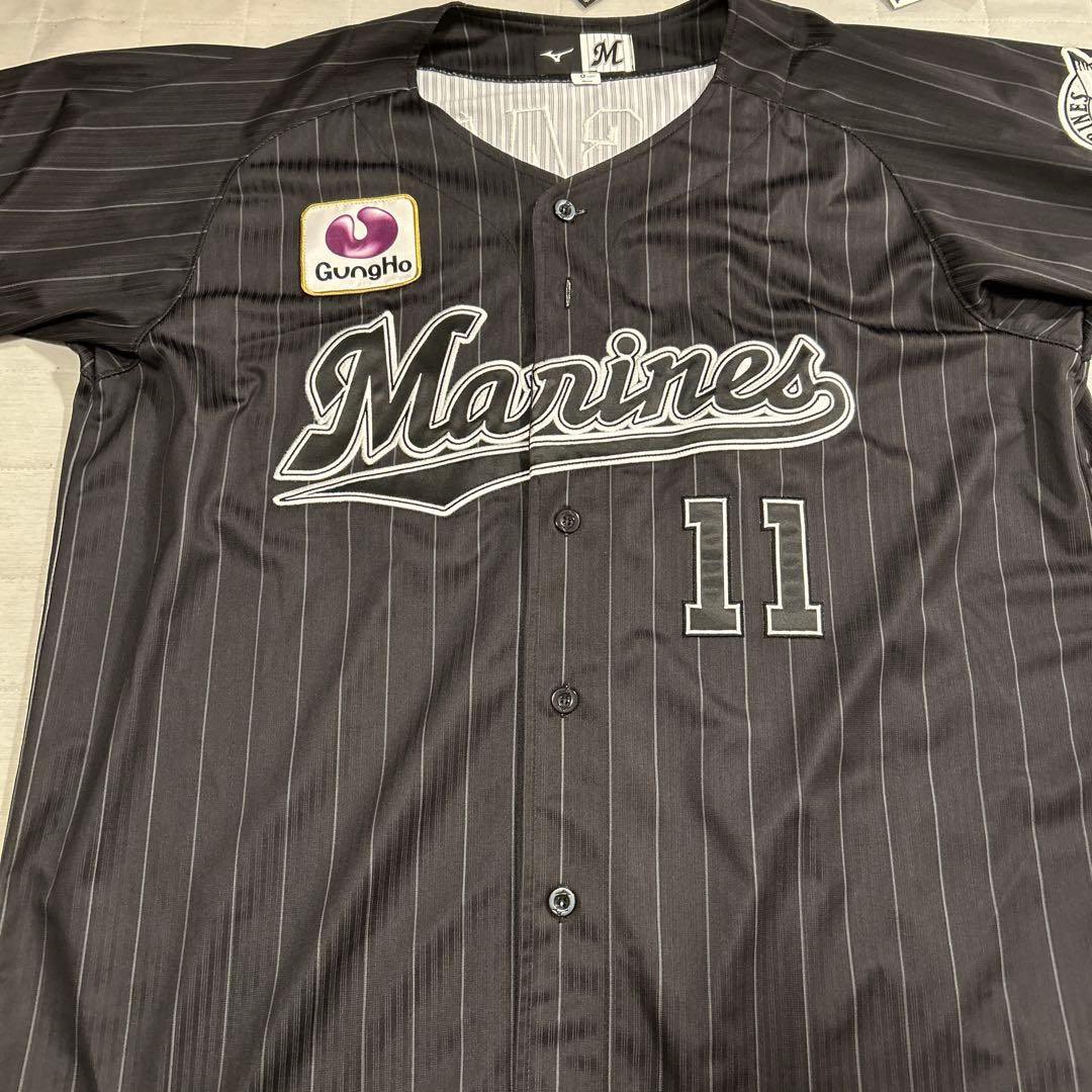 2022シーズンのビジターユニフォームで、佐々木千隼選手の物お譲りして