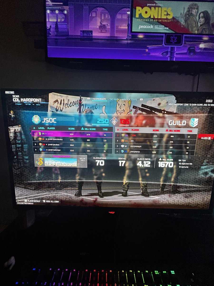 I love playing bpl 8s and getting accused of cheating lol..