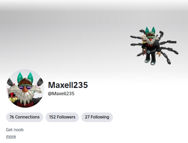 AetherVoid00's tweet photo. With all the Roblox stuff going on, I would like to add this. Please stay away from: 

Maxell235 (User ID: 350968838). He has groomed a 14 year old and s*xually exploited her (He is 25). 

As well as romano3214 (User ID: 59463460) who knew about it and supports it. https://t.co/JXqBybvkiC
