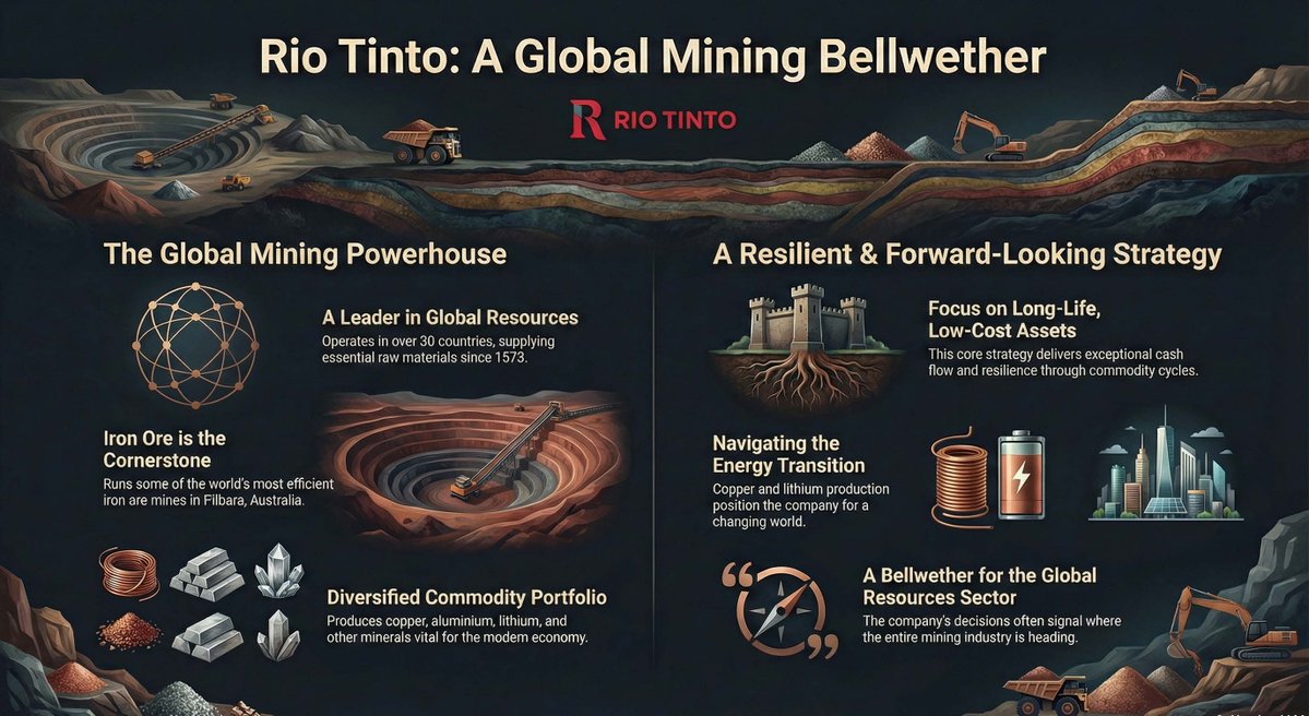 simonnextclick's tweet image. RIO Tinto Ltd, a global mining powerhouse helping to drive the world economy. @Rio Tinto #Copper