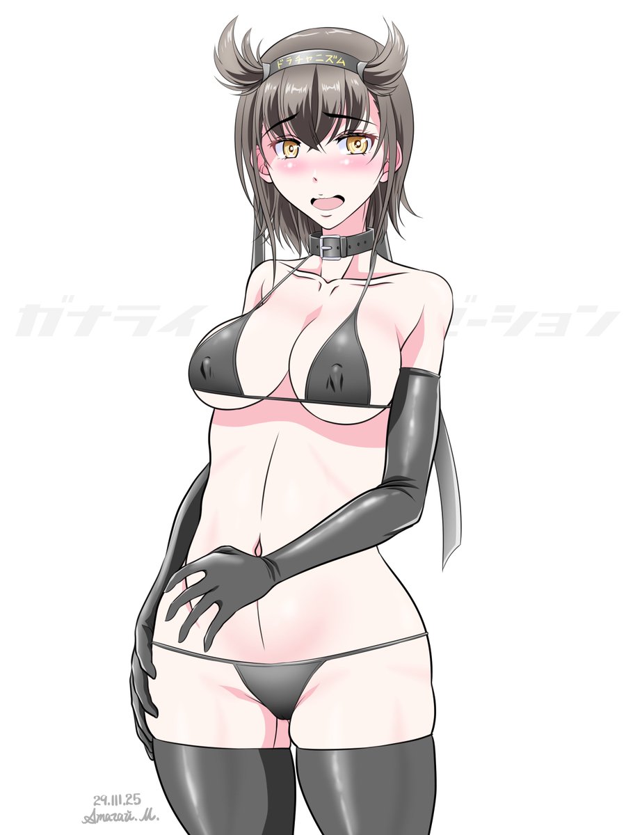 #くそ寒いので水着を貼る 