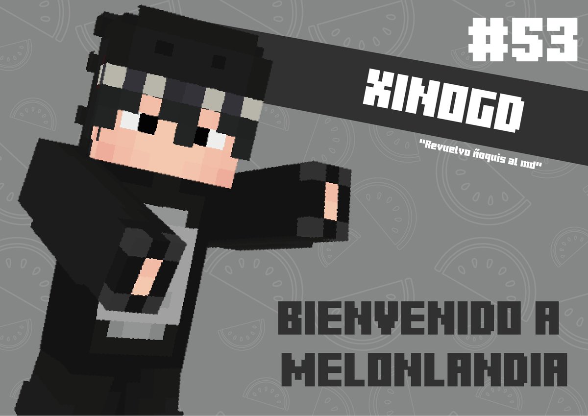 EventsMelon's tweet image. No lo iba a invitar, pero lloro tanto que me dio pena. 

¡Le damos la bienvenida al quincuagésimo tercer participante de MelonLandia!

#53 @xinogd