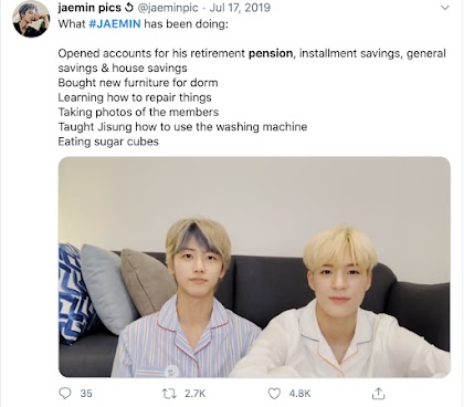 fckdiv1's tweet image. jaemin is literally one of the few idols who keep talking about his savings, taxes, inflation, money etc. and reading that comment is not something new to him, not his fault that people assumed that he's shading someone who is facing a tax evasion scandal.