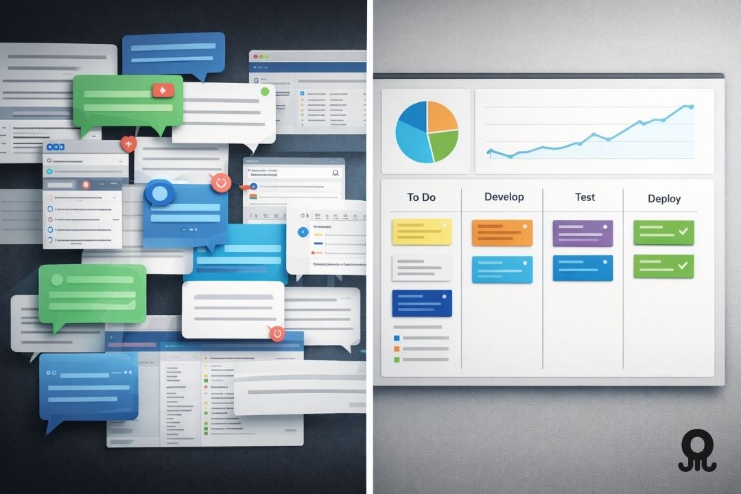 robcollins77's tweet image. If your ops live in DMs and screenshots, you don’t have a system. It feels fast, but it can’t scale or improve. If teams scroll and chase, you’ve built digital chaos. Good operators add structure. 

#OperationalExcellence #DigitalOperations #ProcessDesign #AusBiz
