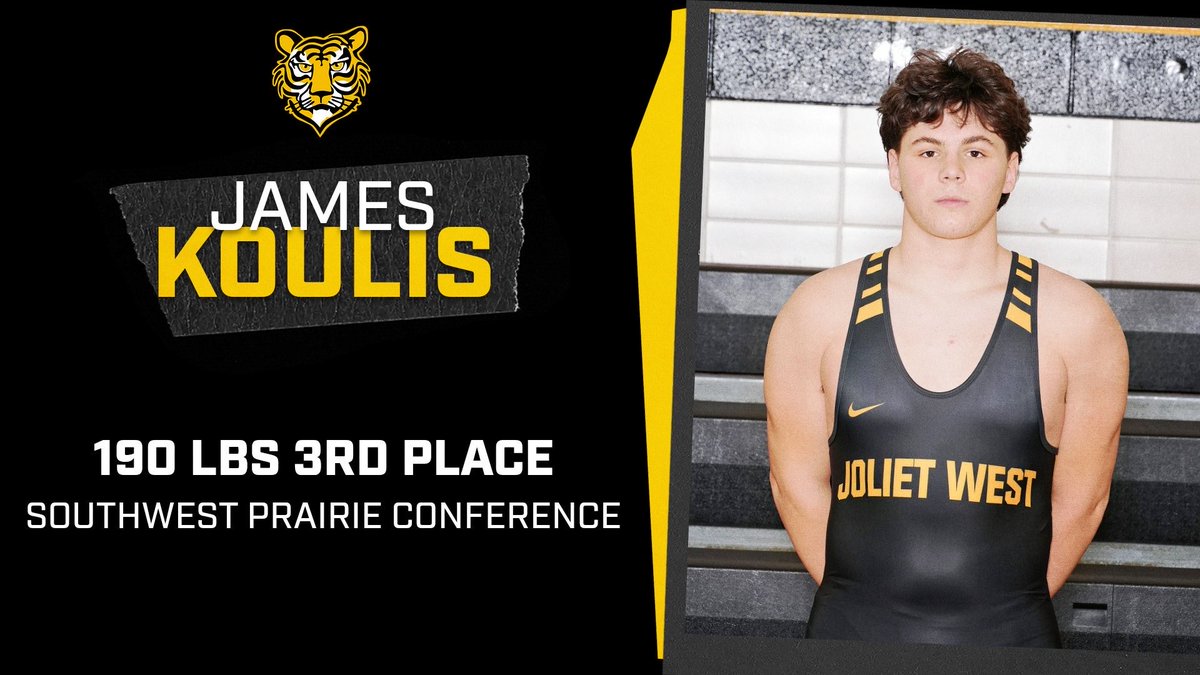 Joliet West finishes in 3rd place at the SPC Conference Tournament, individual place winners included…

🥇 Murdock-Schey, Tyderek
🥈 Koerner, Crandall, Weber, Brown, Radeke
🥉 Koulis

#TigerPride 🐯