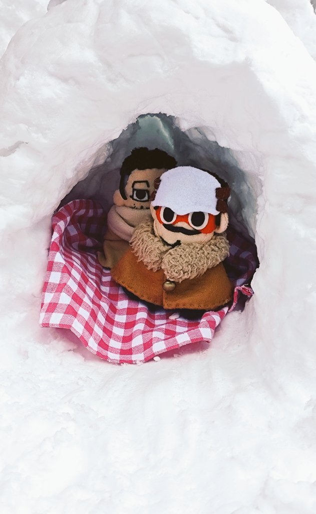 38s_0ekaki's tweet image. 今年のかまくら⛄️