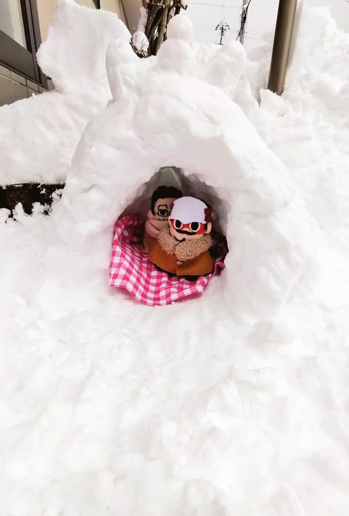 38s_0ekaki's tweet image. 今年のかまくら⛄️