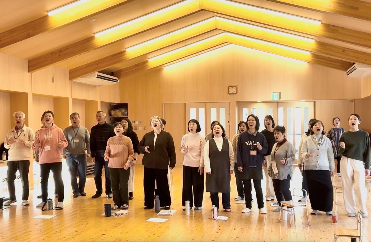 gospeltrainjp's tweet photo. 2/14 まなびフェスタ ライブ
ゲネ‼️】
✅ 全体の流れの確認
✅ 細かな注意点の共有
✅ 新たな変更点のチェック
だいぶまとまってきたかな⁉️良い緊張感です✨
2/14(土)ぜひ遊びに来てください！🙌

 #まなびフェスタ2026  #千葉市生涯学習センター  #千葉ゴスペルを歌う会  #TheGospelTrain #gospel https://t.co/XLouaVrv6C