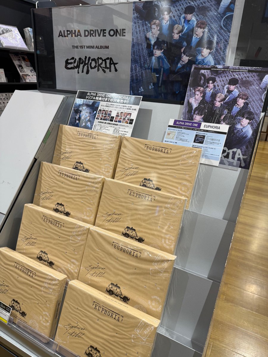 ALPHADRIVEONE】 THE 1ST MINI ALBUM 『EUPHORIA』 日本限定特典付き