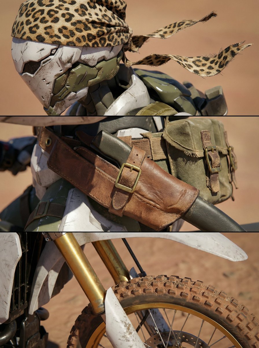 Desert rider look