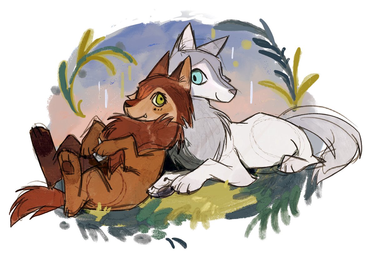 xinxinbird's tweet image. #wolfwalkers

It seems someone has seen it, I have more 💕