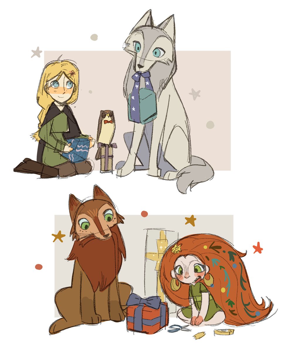 xinxinbird's tweet image. #wolfwalkers

It seems someone has seen it, I have more 💕