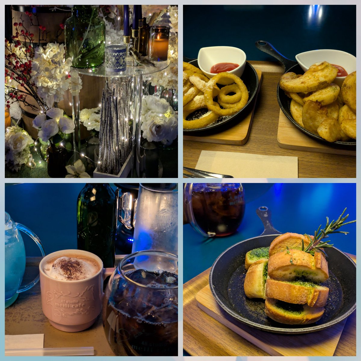 Ryo391007's tweet photo. オシャレなカフェに
連れてきてもらったよ☕🍺🍹
#群馬 #メイリーカフェ
#4DStudio #昼飲み https://t.co/VweLj2ttgM