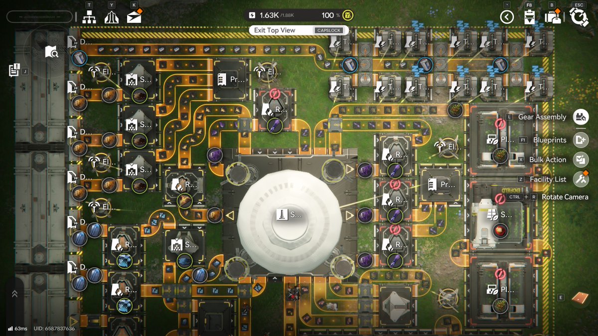 XliceTV's tweet image. VALLEY PASS v4 code: EFO01893u7EO571EUI73

requires 1 area 1 depot bus expansion
12 power (ONLY USE 4) 
4 originium (3 dust 1 crust)
4 amethyst
4 ferrium (2 dust 2 normal)
2 sandleaf
2 buckflower

previous version had protocol stash issues, where ferrium would block the dust…