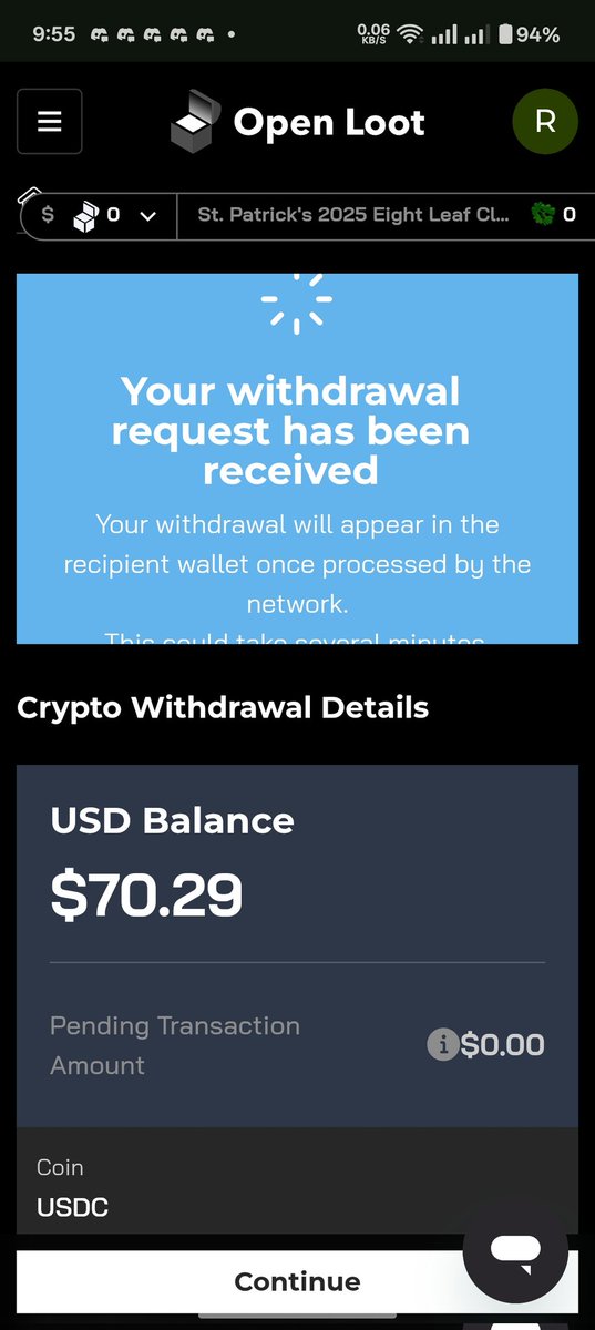 KyraAlphaX's tweet photo. Receive openloot nfts sale amounts https://t.co/TpTmpOUvBQ