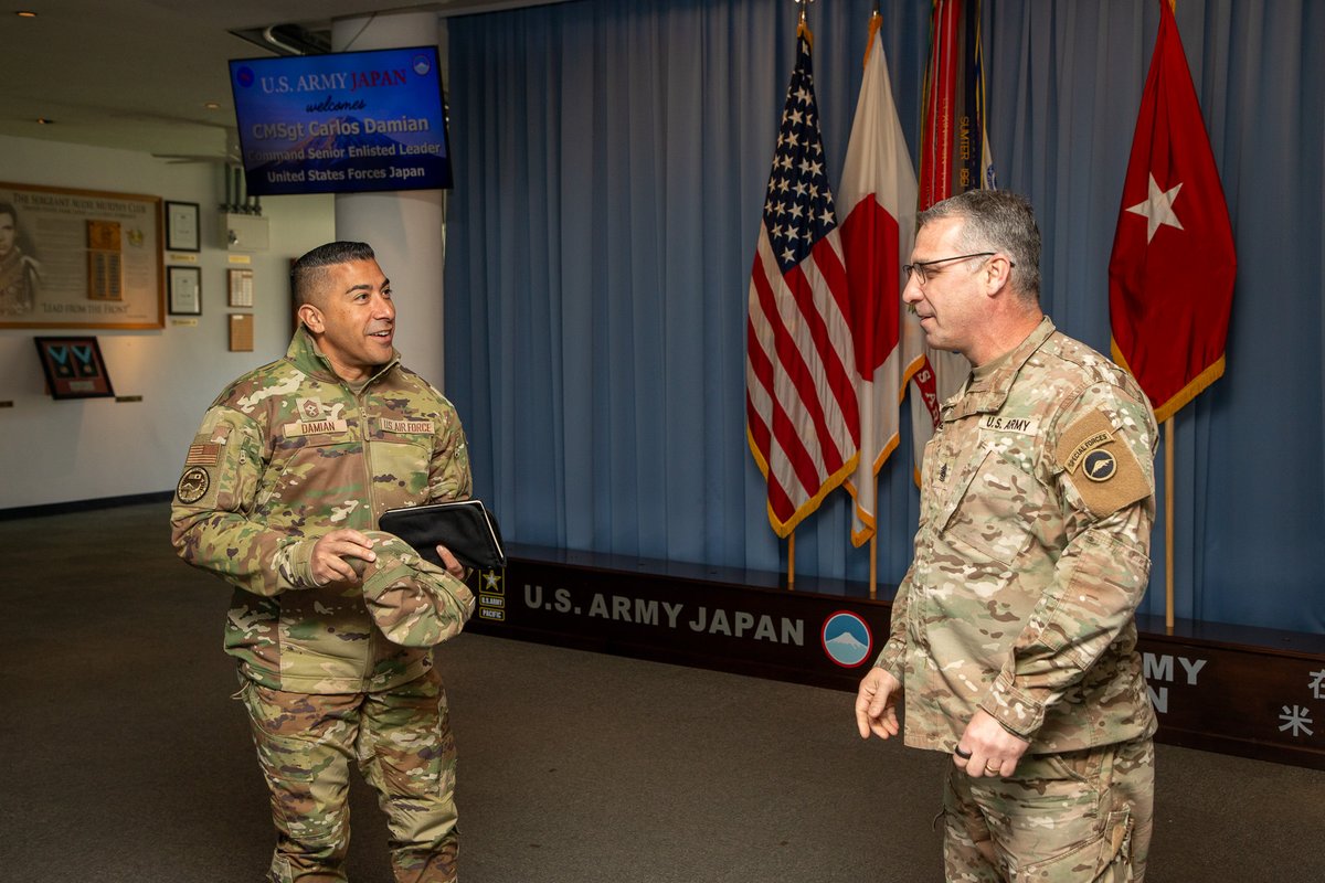 第13代米陸軍最先任上級曹長チャレンジ 1月23日、ポール D. ラングリー在日米陸軍最先任上級曹長は、カルロス
