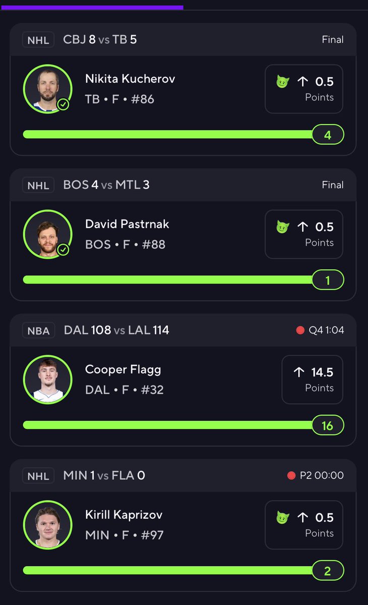 ✅✅✅ BANG!

Nice 3.4x trusting the NHL Goats!

Let’s keep building the bankroll for MLB!!