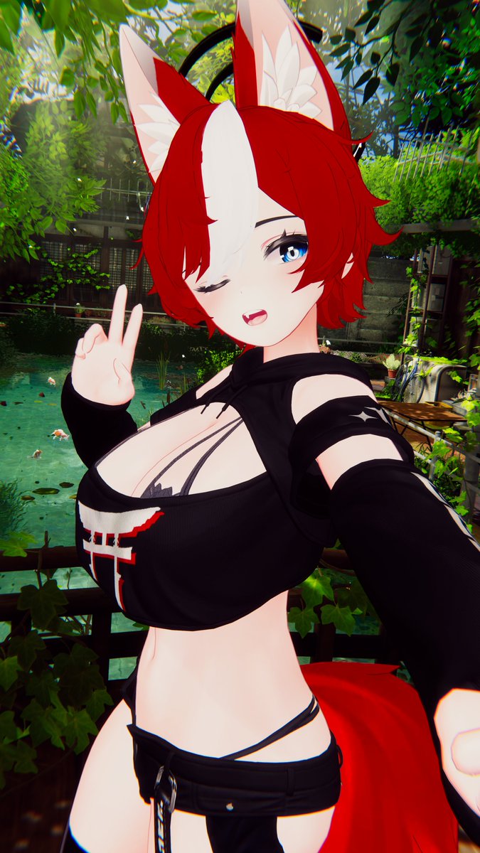 Still loving this outfit, even after all this time~
#もにゃ図書委員会 
🦊❤️