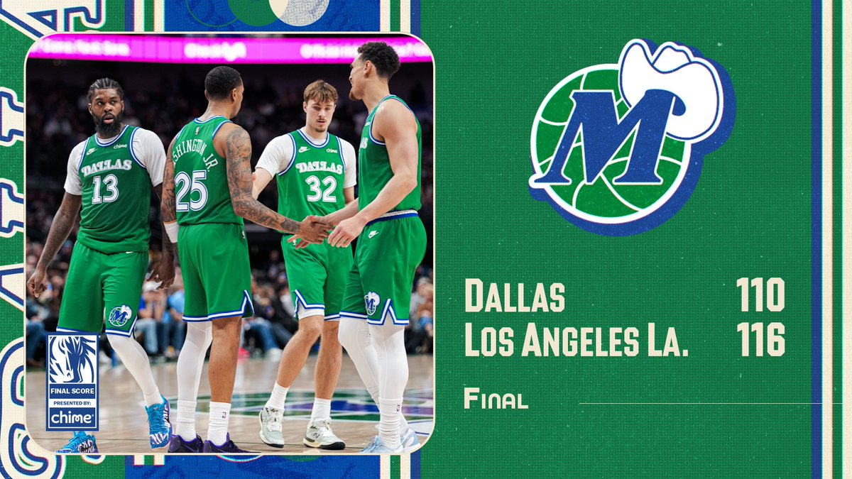 Final vs. LA.
@Chime // #MFFL