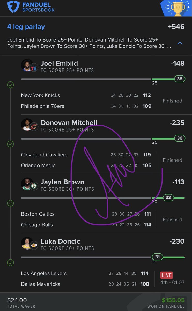 Live2AMuse's tweet image. BIIIING BOOONG ✅💰💸

#LionLocks🦁🔒 #Gambling𝕏 #NBAX #FanDuel #NBAPlays