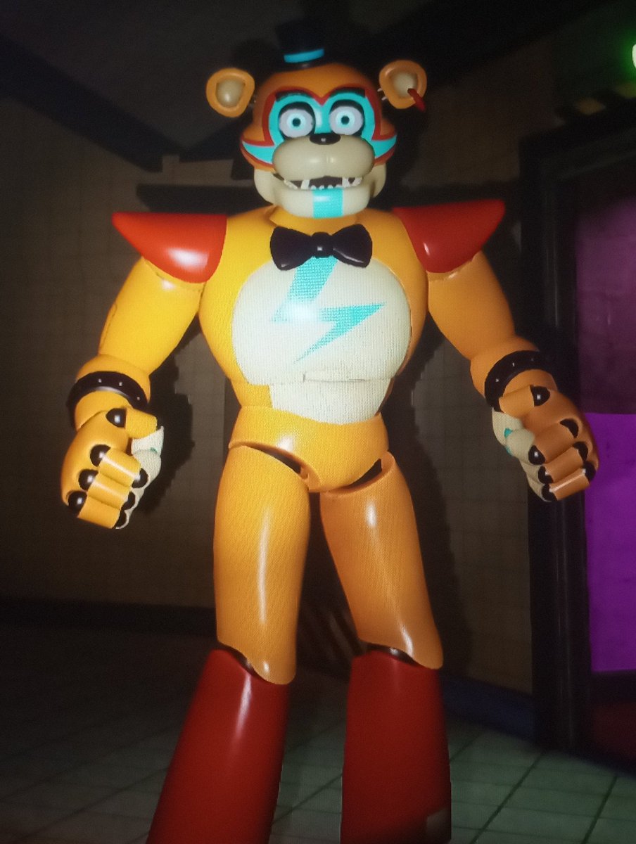 This game is a fuck up and a half but Glamrock Freddy makes it so worth it

He's like a lost puppy, 4 brain cells total and not a single one is being used for anything practical. He's a thingamabob in the purest form