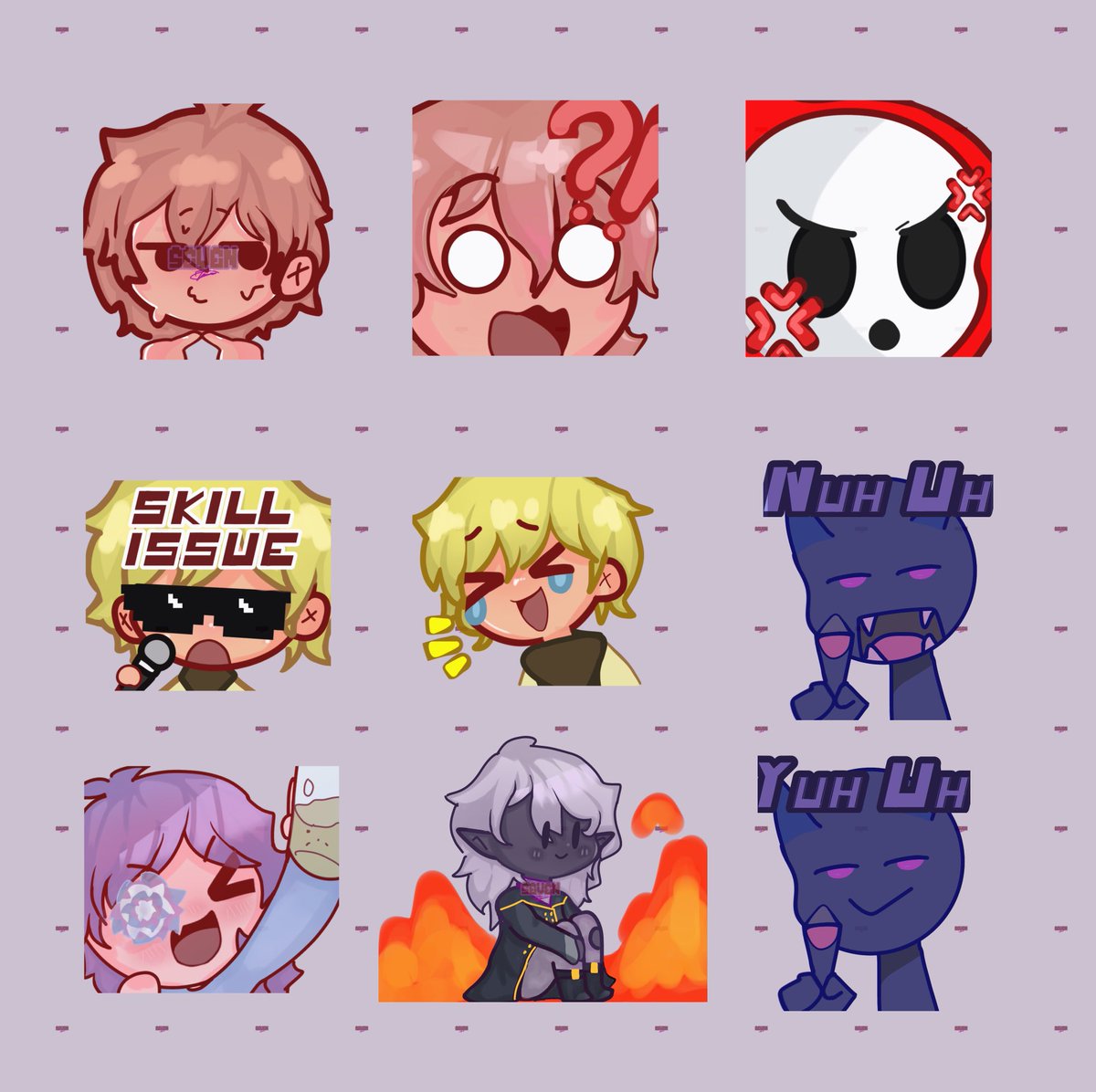 NegativeSeven's tweet image. NEW EMOJI/CHIBI RAFFLE !!! 🐦‍⬛
- Would you like your ocs to be drawn in a silly chibi/discord emoji style? Well, you're in luck :3 !

TWO LUCKY WINNERS ! ENDS IN 48 HOURS !

🤍🖤🤍
- Like/RT
- (optional) send your OCs in the comments !
🤍🖤🤍

#artraffle #chibi #emotes