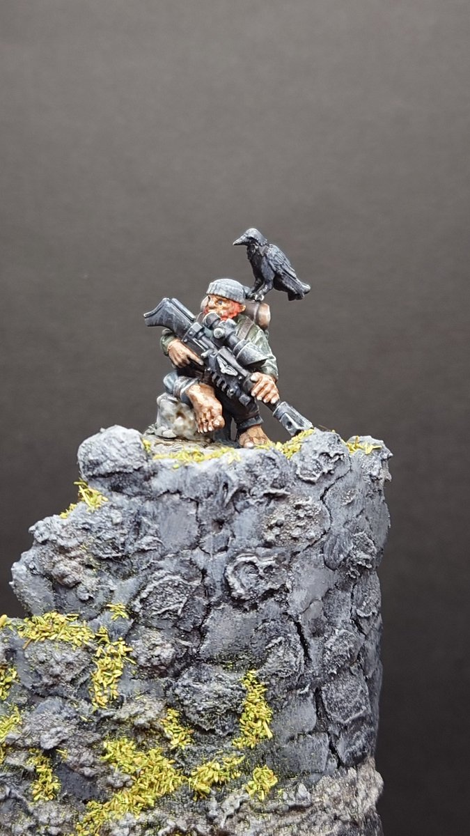 atom_ram_mori's tweet photo. 防人とワタリガラス

#warhammer40k #ラットリング #PaintingWarhammer https://t.co/pbMB0j0b3e