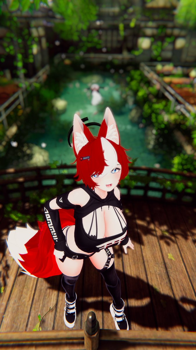 What a wonderful day~
(That's a weird looking fish)
🦊❤️