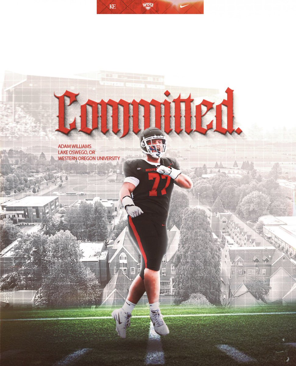 iamadamwilliams's tweet photo. 100% Committed ‼️‼️@CoachManningWOU 
@OAPLC @WellsCaleb51 @LOLakersFB @Results_Period @wilks_joel @GunnarBraden @B12PFootball https://t.co/AdMgmgmsq7