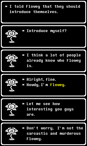 SwapyFlowey's tweet image. // new pin!
