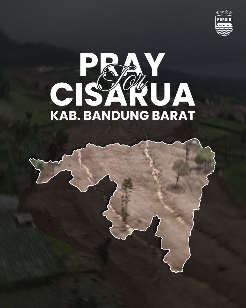 Duka mendalam kepada seluruh warga yang terdampak bencana longsor di Desa Pasirlangu, Kecamatan Cisarua, Kabupaten Bandung Barat. 

Semoga semua korban segera mendapatkan pertolongan dan dapat kembali pulih, serta semua upaya penanganan berjalan dengan baik.

#WeArePERSIB