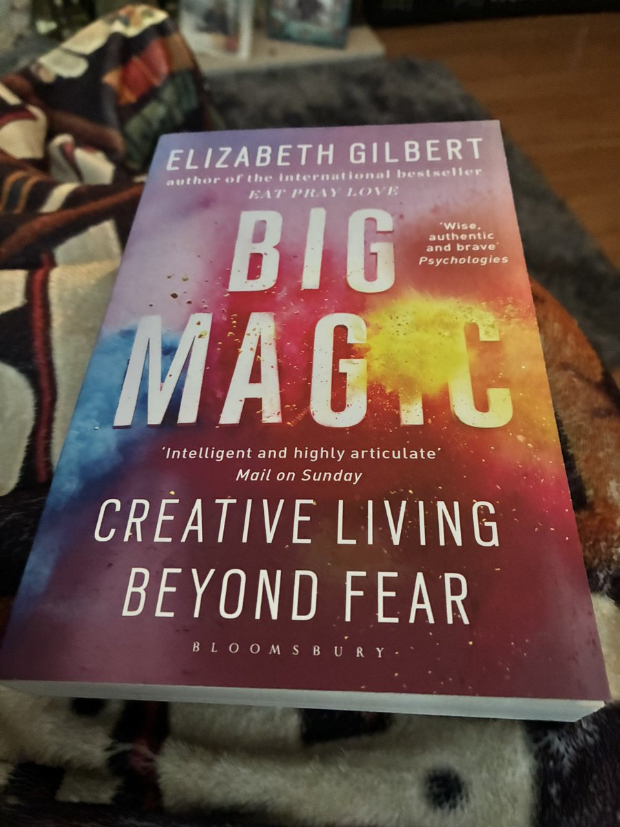 ByClaireWilson's tweet photo. Today’s reading. Heard good things. Has anyone else read it?
#amreading #bigmagic https://t.co/3O2v6b94cd