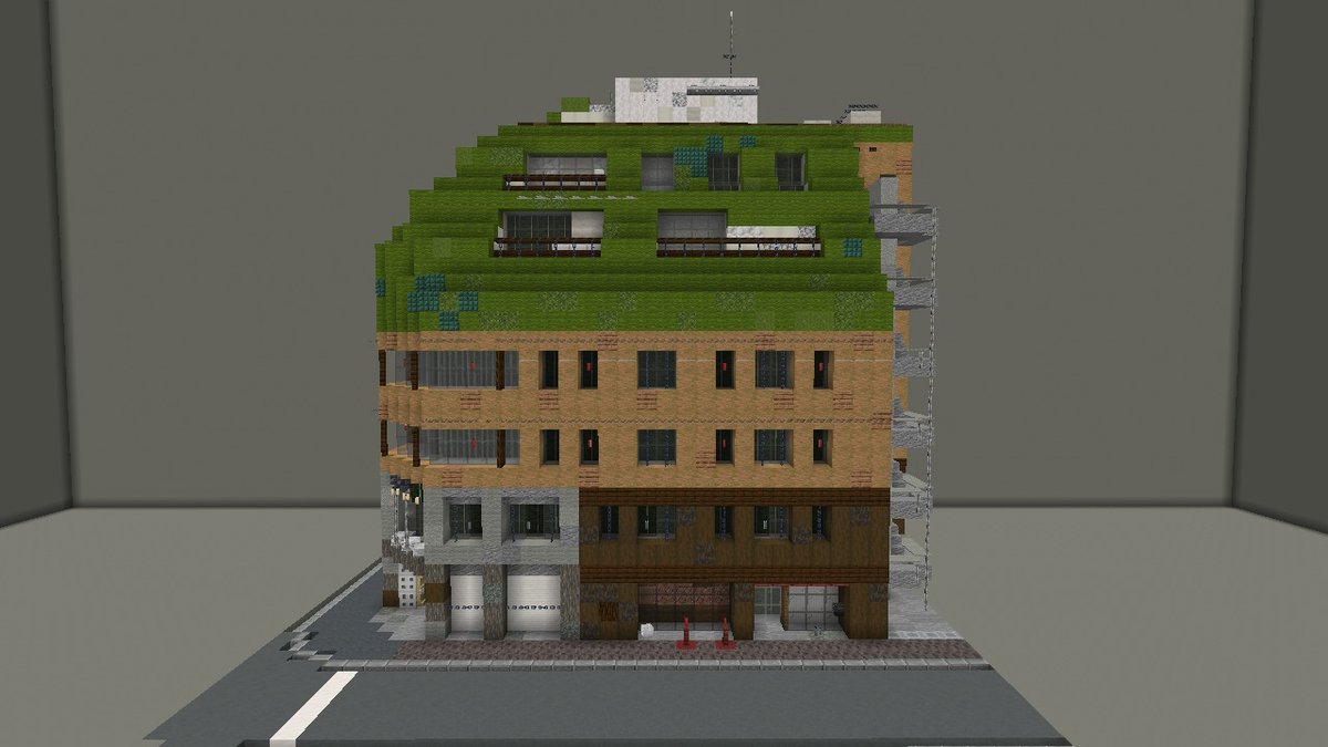 雑居ビル
#minecraft建築コミュ #包州鯖