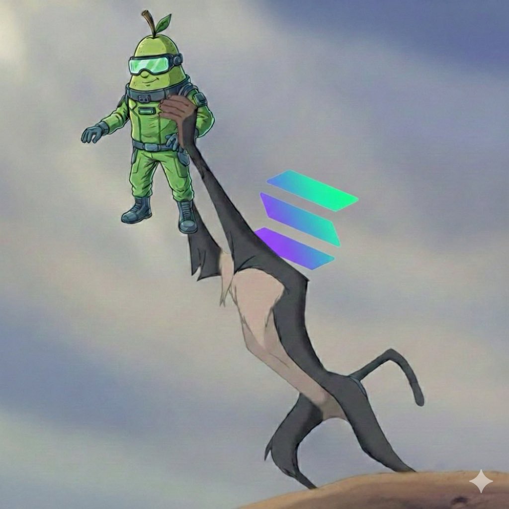 PowerPearSol's tweet image. The prophecy is true. Solana has chosen its champion. 🍐🦁

We are not just a coin, we are the new era of Solana summer. Hold tight, the journey is just beginning!

RT if you believe in $PEAR! 🚀

#Solana #SOL #Gem #100x #LFG #ToTheMoon