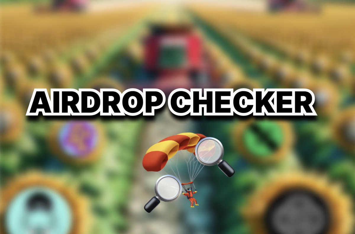 AIRDROP CHECKERS 🔍

🪂 EthGas
🔗 ethgasfoundation.org/token/

🪂 Fight
🔗 airdrop.fight.foundation

🪂 Rails
🔗 walletchecker.rails.xyz

🪂 Droplets
🔗 droplets.drop.money

🪂 RollX
🔗 app.rollx.trade/airdrop

💡 (Tips) -> find all airdrops checkers in the same place: