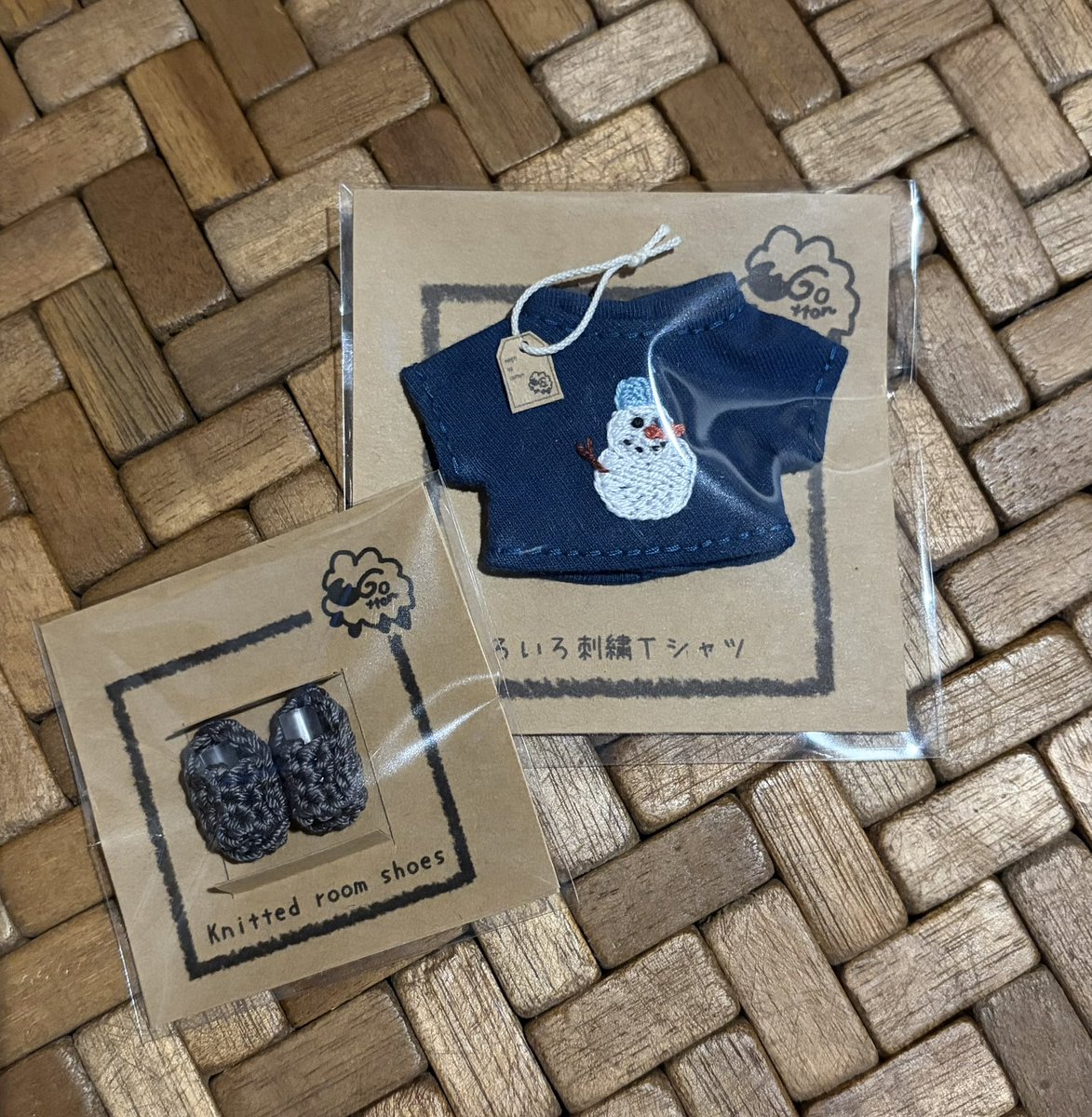 素敵なものをカッコよく撮れたと思う

選べるパンツのお洋服セット
le chapeau <a href="/yunbunsuto/">le chapeau</a> さま

ルームシューズ 
こっとん <a href="/cotton0314/">こっとん🧶</a> さま

いつも素敵な作品をありがとうございます

ねんどろいどどーる 身長調整