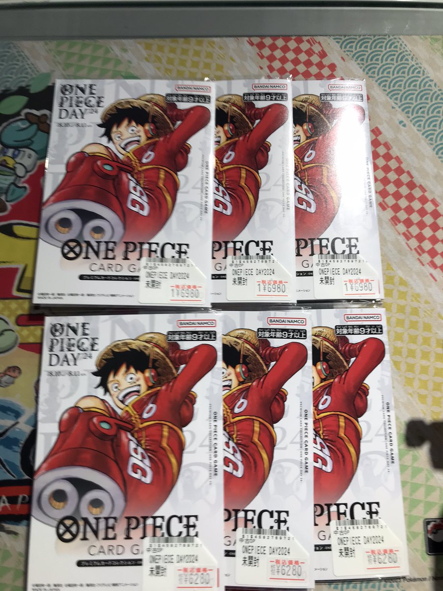 🌟ワンピ入荷情報🌟 未開封品いろいろ入荷しました‼️ ONEPIECE