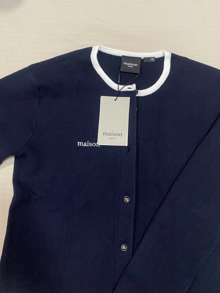 jida031's tweet photo. maison keeps cardigan 1190฿ ร่วมส่ง 
Size S ของใหม่อุปกรณ์ครบค่ะ  #MaisonKeeps https://t.co/4sL2ftjQG1