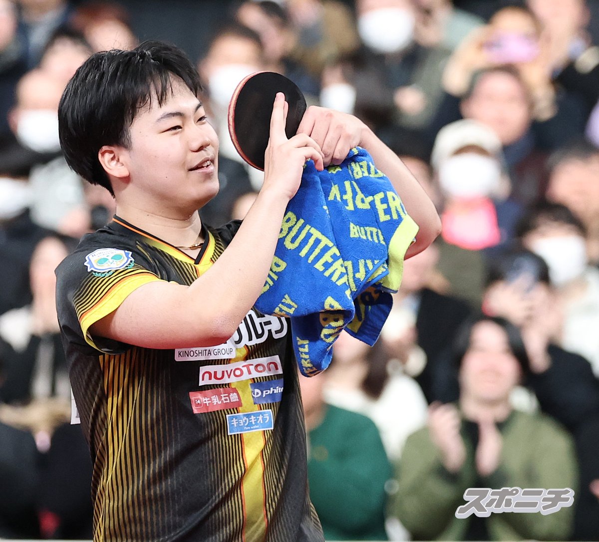 卓球全日本選手権シングルス第6日＞ 一般男子の部で連覇を達成した