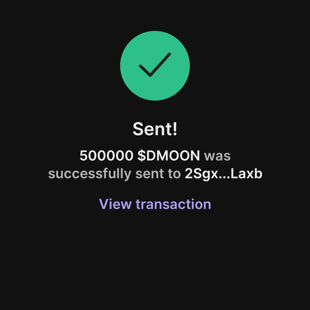 DogeMoon145's tweet image. Don’t miss this opportunity 🚀

500,000 $DMOON Candy Drop 🍬
Like • Repost • Follow
Drop your wallet 👇
#DMOON #DogeMoon #Airdrop #Crypto