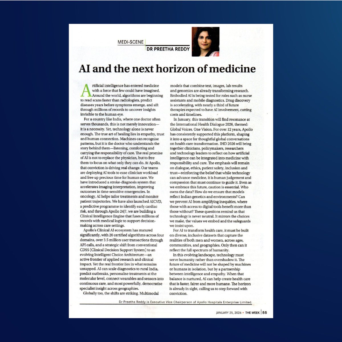 PreethaReddyOfficial tweet media