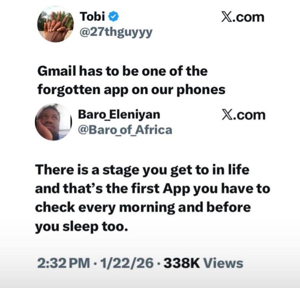 This is so real… you won’t check your mails ke 😅