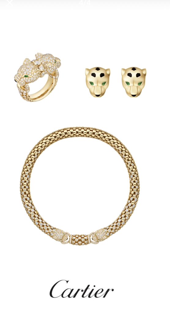 Cartier captures the vibrant vitality of the animal kingdom through its dynamic and detailed artistry. <a href="/JacksonWang852/">Jackson Wang</a> is wearing PANTHÈRE DE CARTIER NECKLACE #sexgod