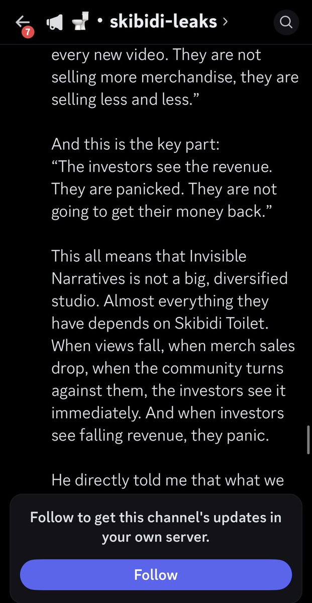 foralexeyger's tweet image. Our work is working Invisible Narratives are struggling financially and that’s why they are staying in the shadows our voices are been heard and with the letter towards them they don’t have a chance even in the worst scenario to reject #SKIBIDITOILET #BringBoomBack