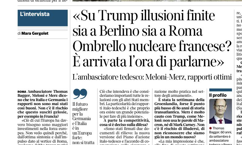 Thomas Bagger tweet media